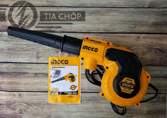 [HCM]800W Máy thổi bụi INGCO AB8008  - Đóng gói trong hộp màu - Trọng lượng: 3 kg - Bảo hành: 6 tháng