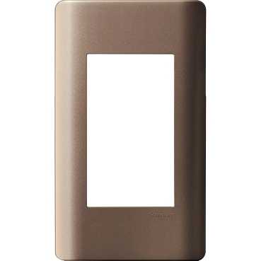 Mặt cho 3 thiết bị, size S - dòng Zencelo A - Schneider Electric - A8401L_SZ_G19