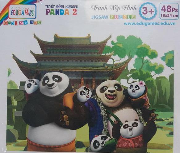 [HCM]Combo 4 bộ xếp hình 48 miếng ghép Edugames