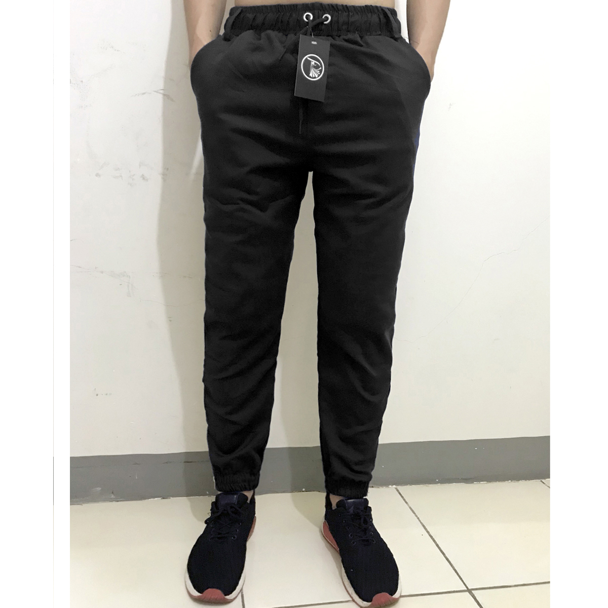 Quần Jogger Kaki Basic Trơn Co Giãn Chất Vải Xịn Ảnh Thật