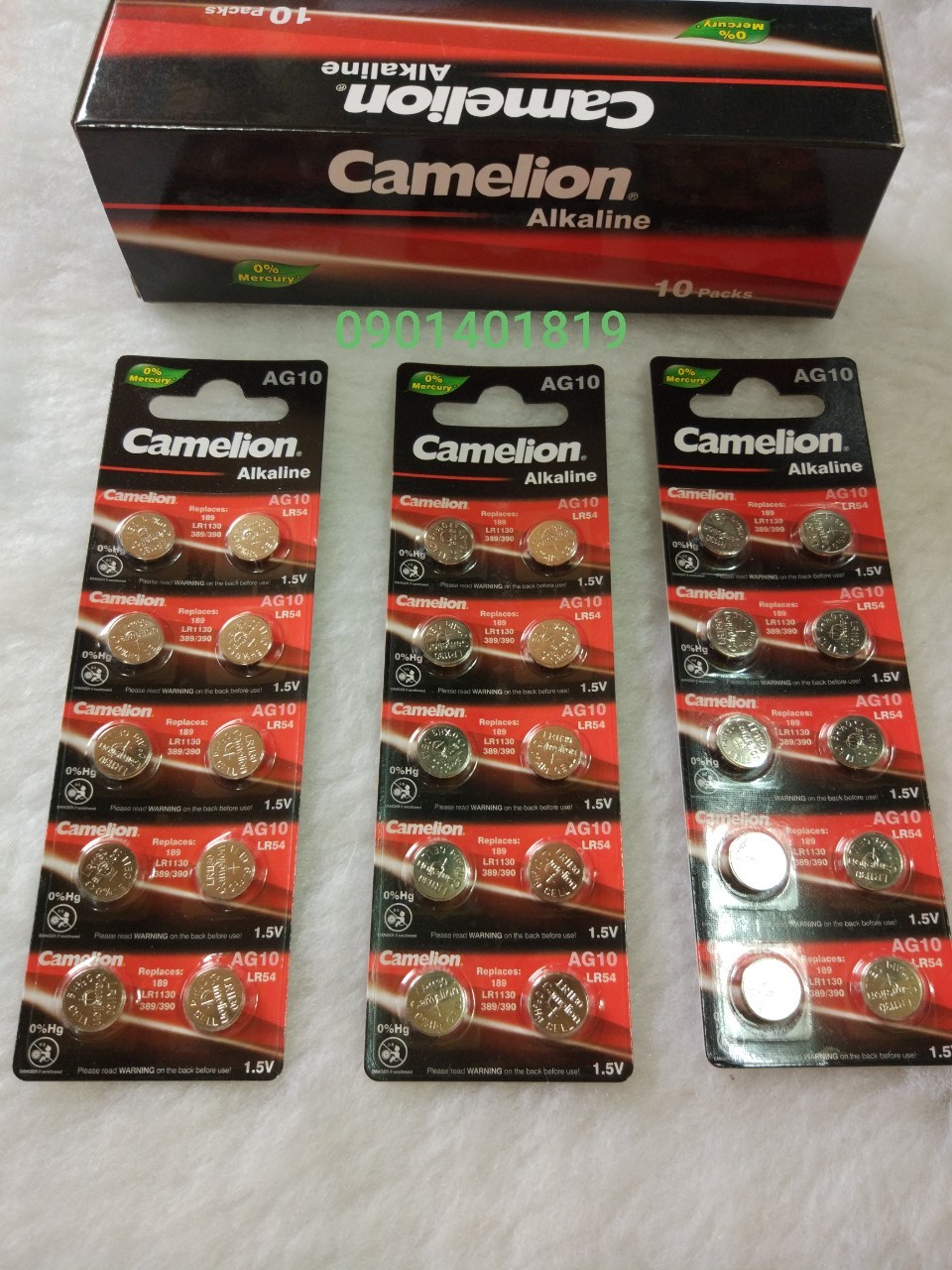 Pin AG10 Camelion