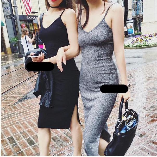 [HCM]Đầm body 2 dây