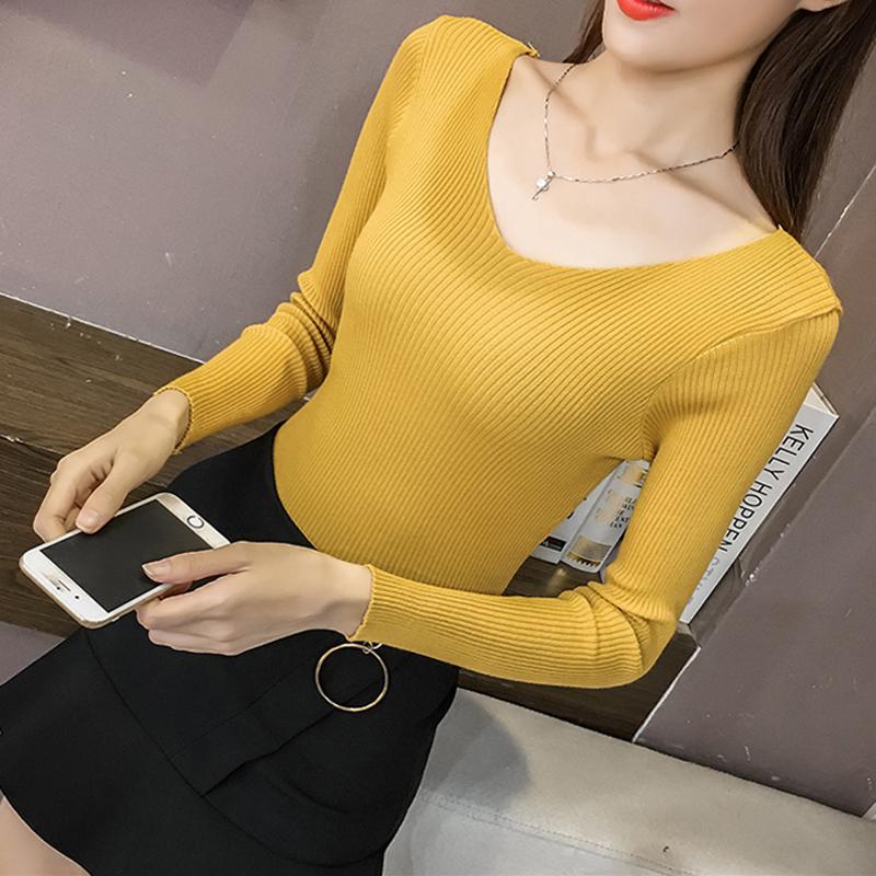 Áo Len Tăm Cổ Tim Tay Dài Cuốn Biên