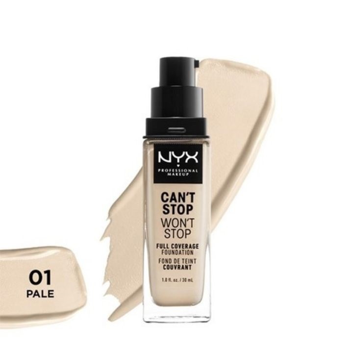 [HCM]Kem nền NYX Professional Makeup Can’t Stop Won’t Stop Full Coverage Foundation