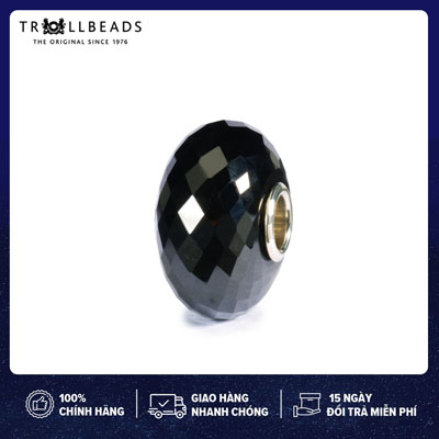 TROLLBEADS Đá Quý Tự Nhiên Black Onyx TSTBE-20005