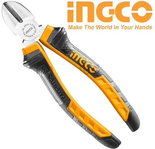 Kìm kềm cắt 7inch 180mm Diagonal Cutting Pliers INGCO HDCP08188