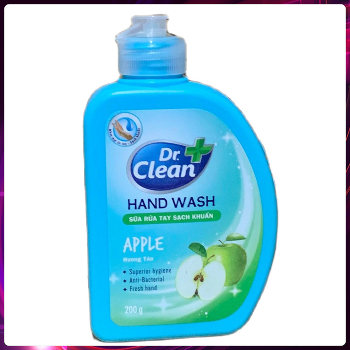 NƯỚC RỬA TAY DR CLEAN HƯƠNG TÁO