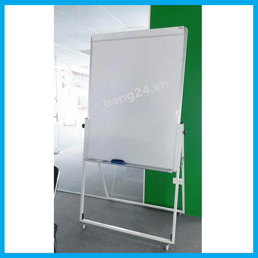 Bảng Flipchart Chân Gấp - White Board; KT: 0,9x1,2m (Tặng kèm 1 khay để bút, 1 bút dạ, 1 xóa bảng, 6 viên nam châm và 10 tờ giấy A0)