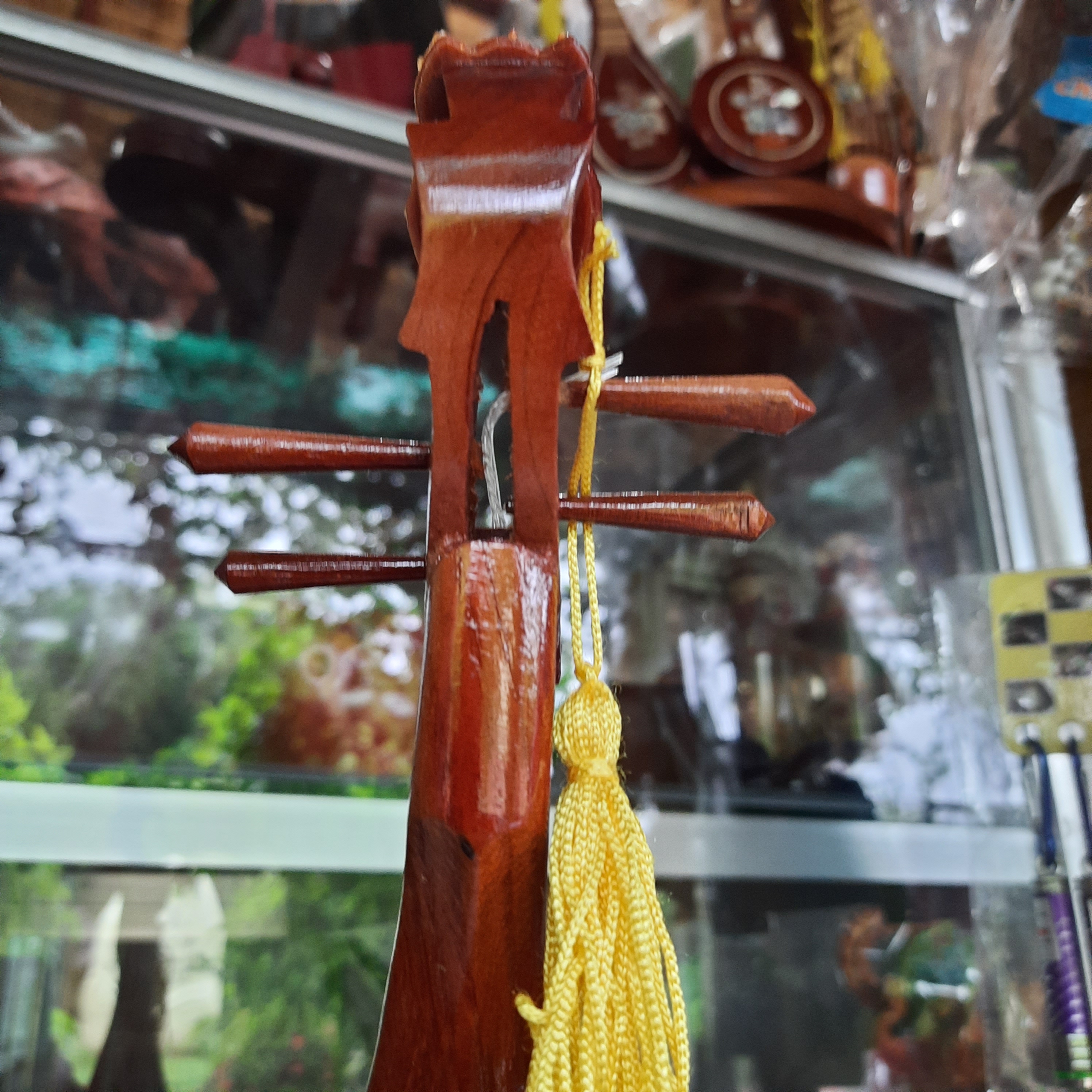 Đàn Tỳ Bà Mô Hình Gỗ - Trang Trí - Quà Tặng