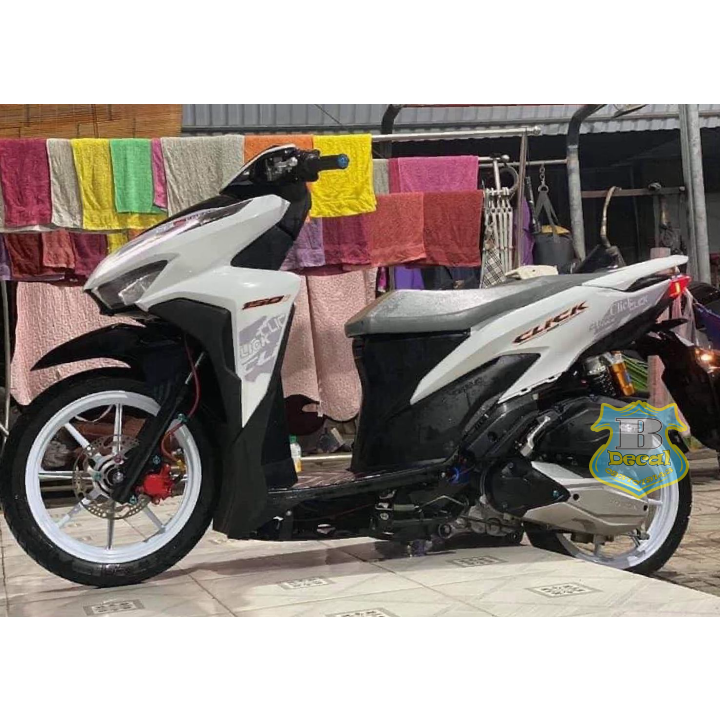 Tem rời CLICK 150 xám trắng