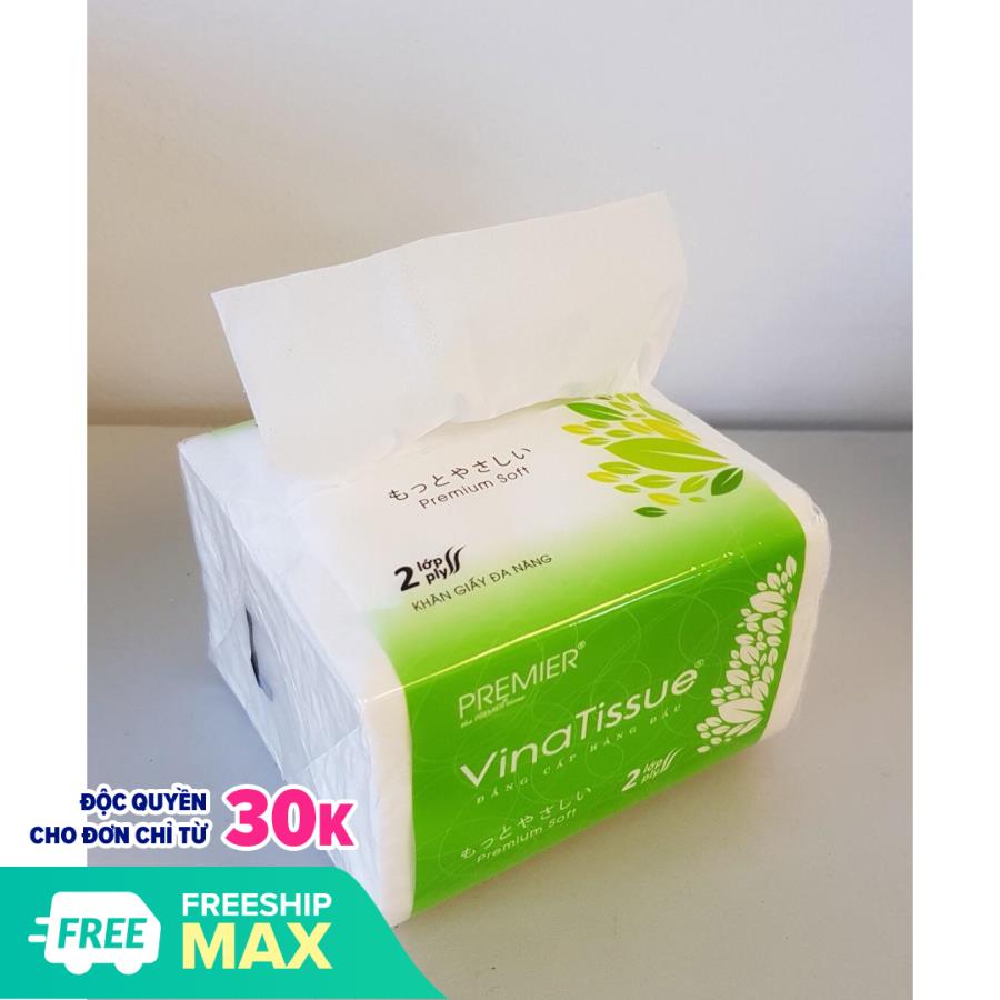 khăn giấy lụa vinatissue 200 tờ