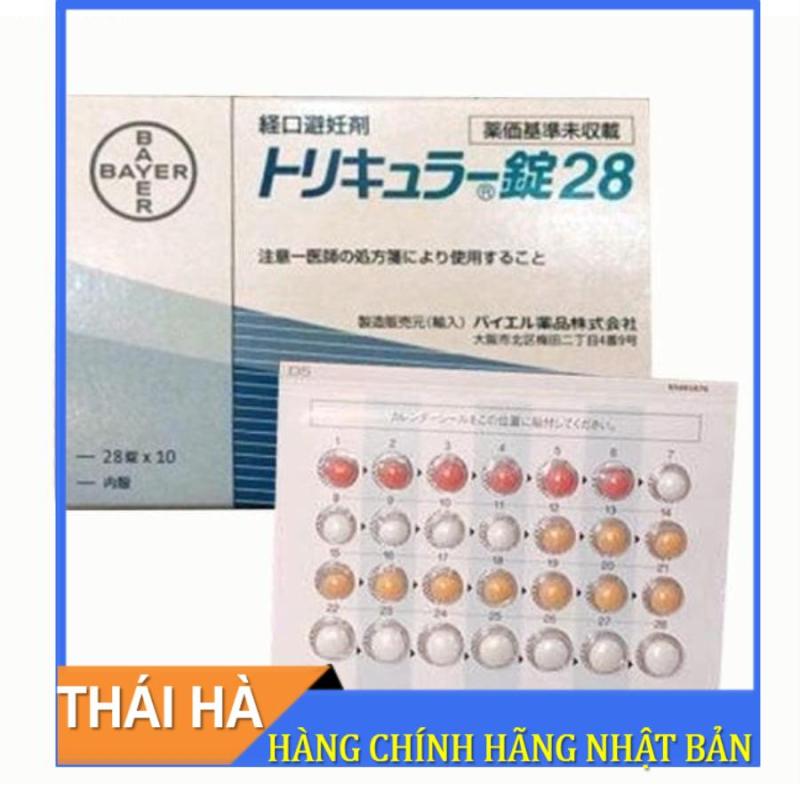 [HCM]Viên Uống Tránh Thai Hàng Ngày Triquilar Bayer 28 Viên Nhật Bản Hiệu Quả