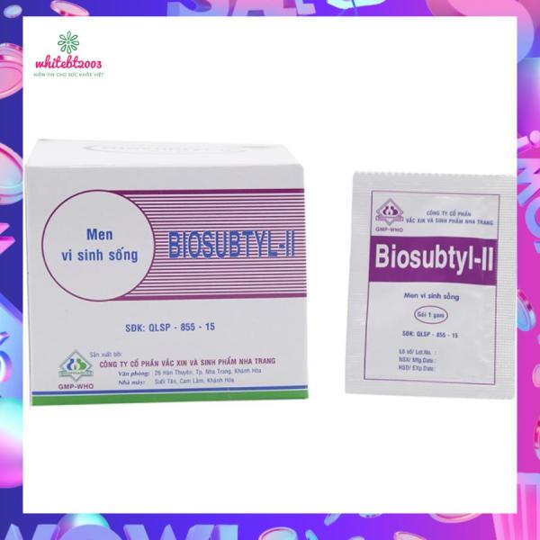 [HCM]Men vi sinh sống Biosubtyl-II Hộp 25 gói nhập khẩu