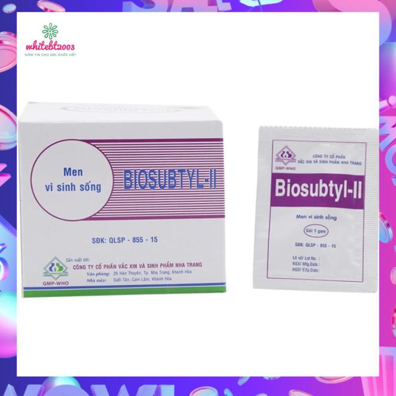 Men vi sinh sống Biosubtyl-II Hộp 25 gói