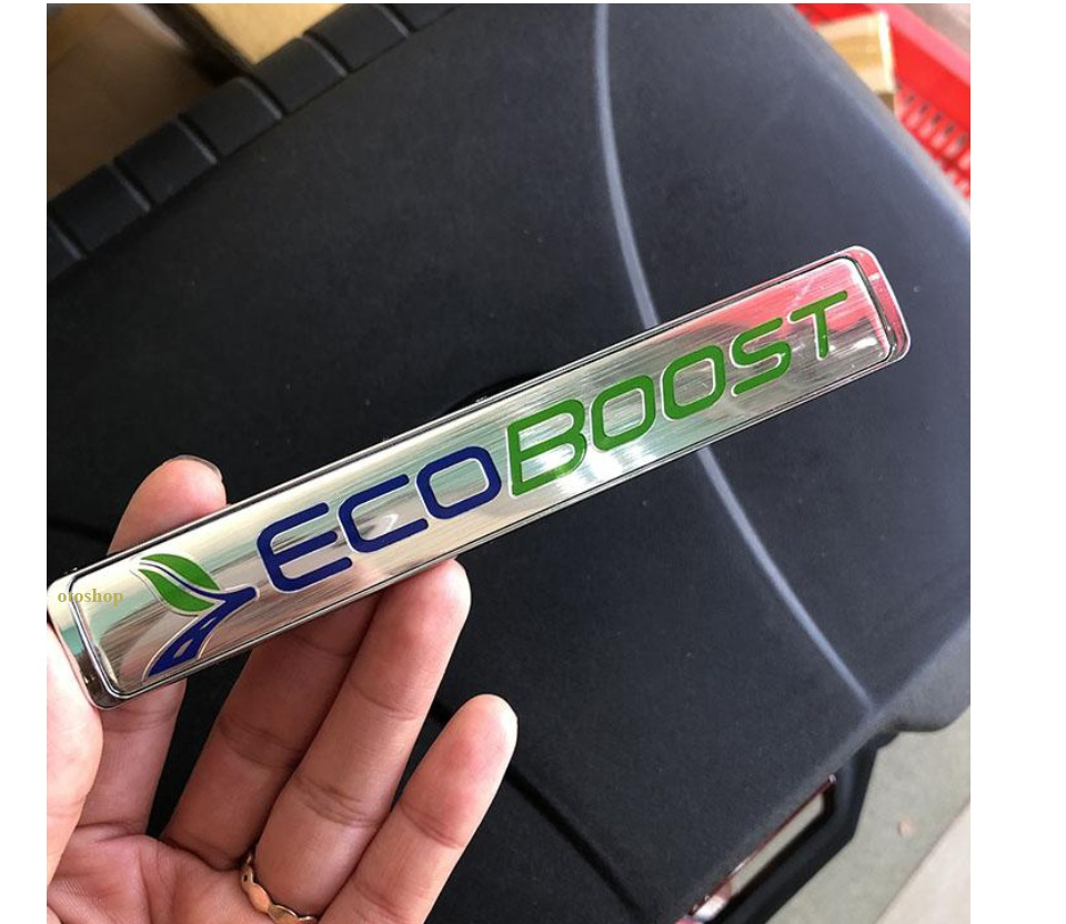 [HCM]Tem chữ ECOBOOST trang trí xe-OT4