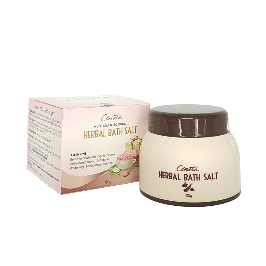 Muối tắm thảo dược Cénota Herba Bath Salt 100g