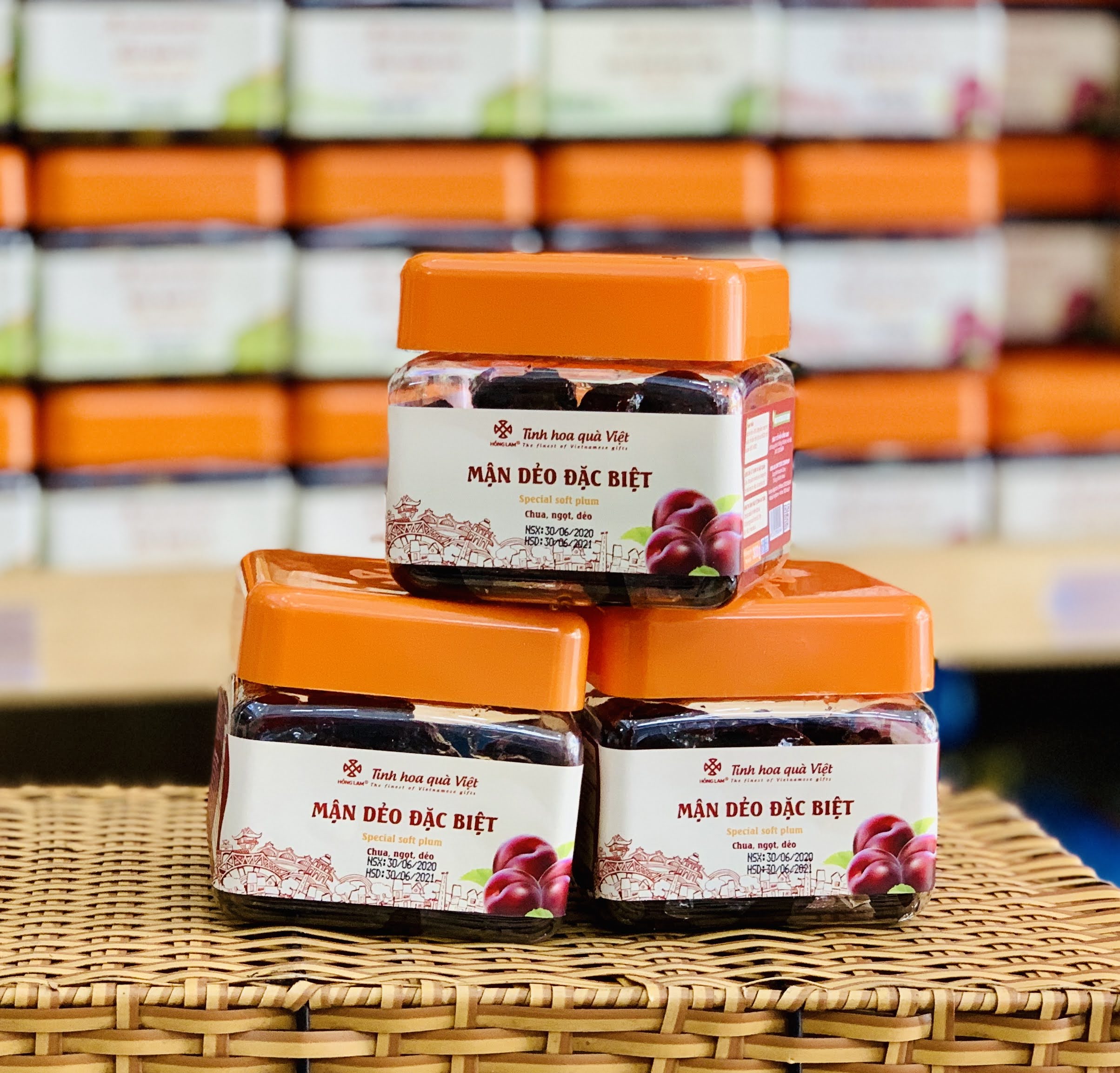 Ô Mai Hồng Lam - Mận Dẻo Đặc Biệt (300g)