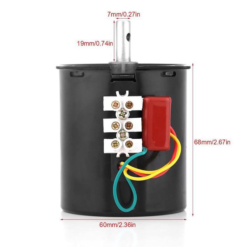 [HCM]Motor Giảm tốc 220v 14w tốc độ 110 vòng- Động cơ giảm tốc 220v mini
