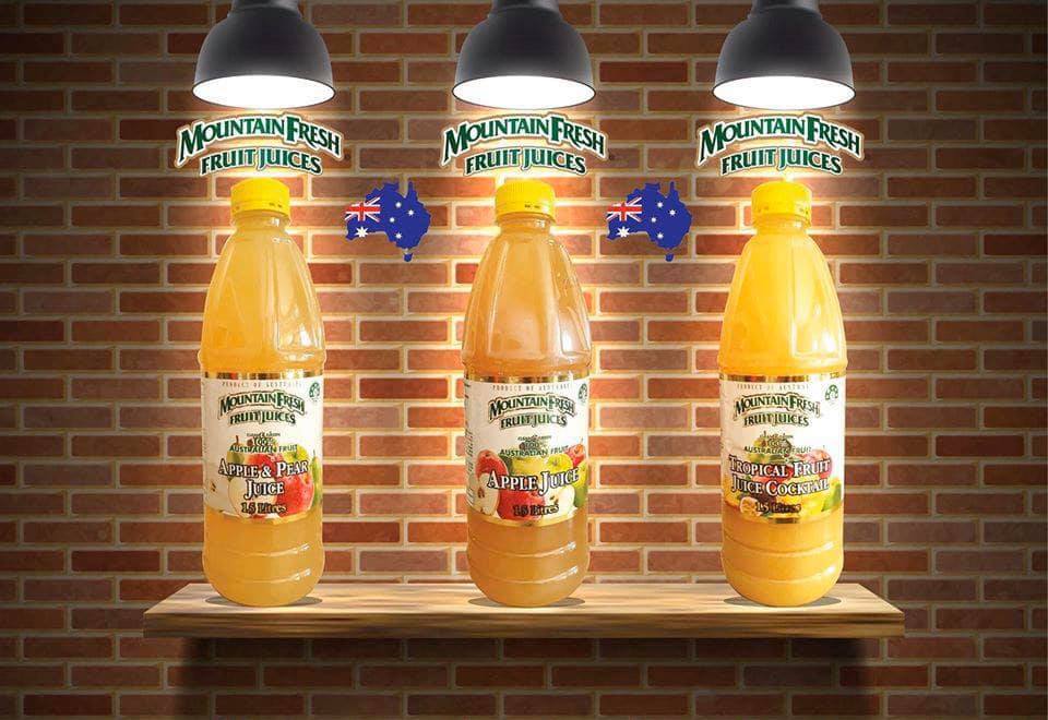 Nước ép táo lê Mountain Fresh Úc 1500ml
