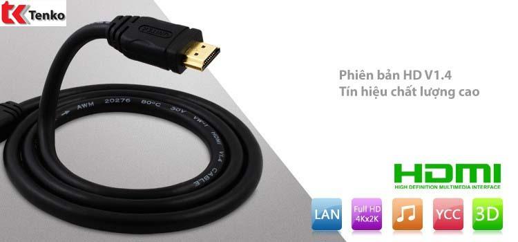 Cáp HDMI 3m hỗ trợ 3D, 4K x 2K Unitek Y-C139