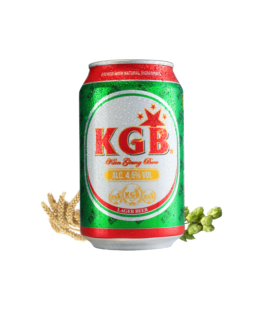 Bia KGB lon STD 4.5 vol