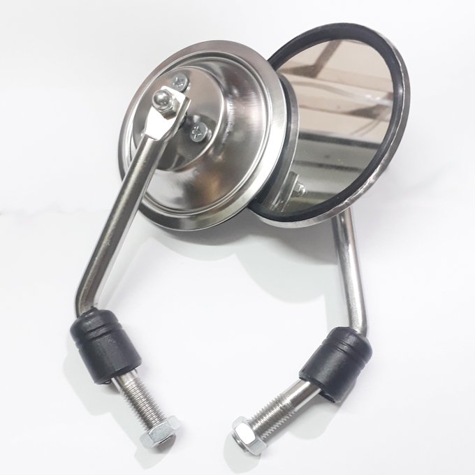 Bộ 2 Gương Tròn Mini Đường kính 7cm chiếu hậu xe máy mỏng gọn gàng và cá tính