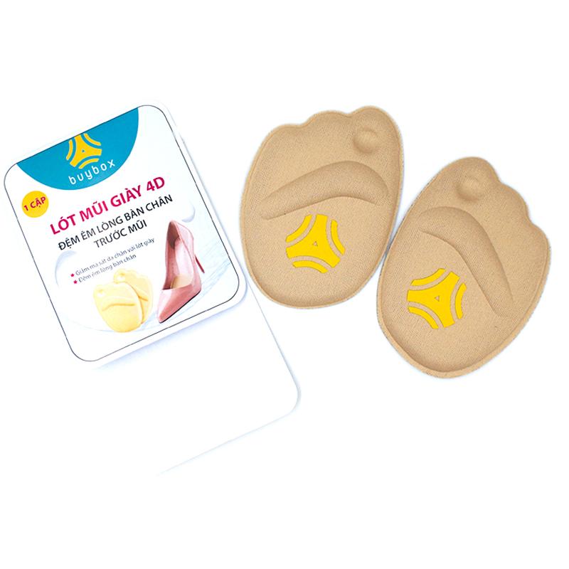 Miếng lót mũi giày đa năng 4D, chống đau ngón chân - buybox - BBPK14