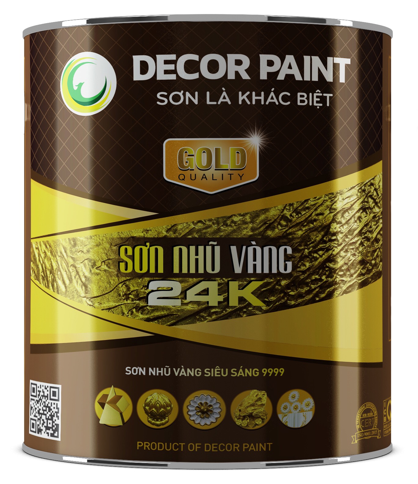 Sơn nhũ vàng 24K Decor Paint