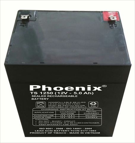 [HCM]Ắc quy 12V - 4.5A Phoenix
