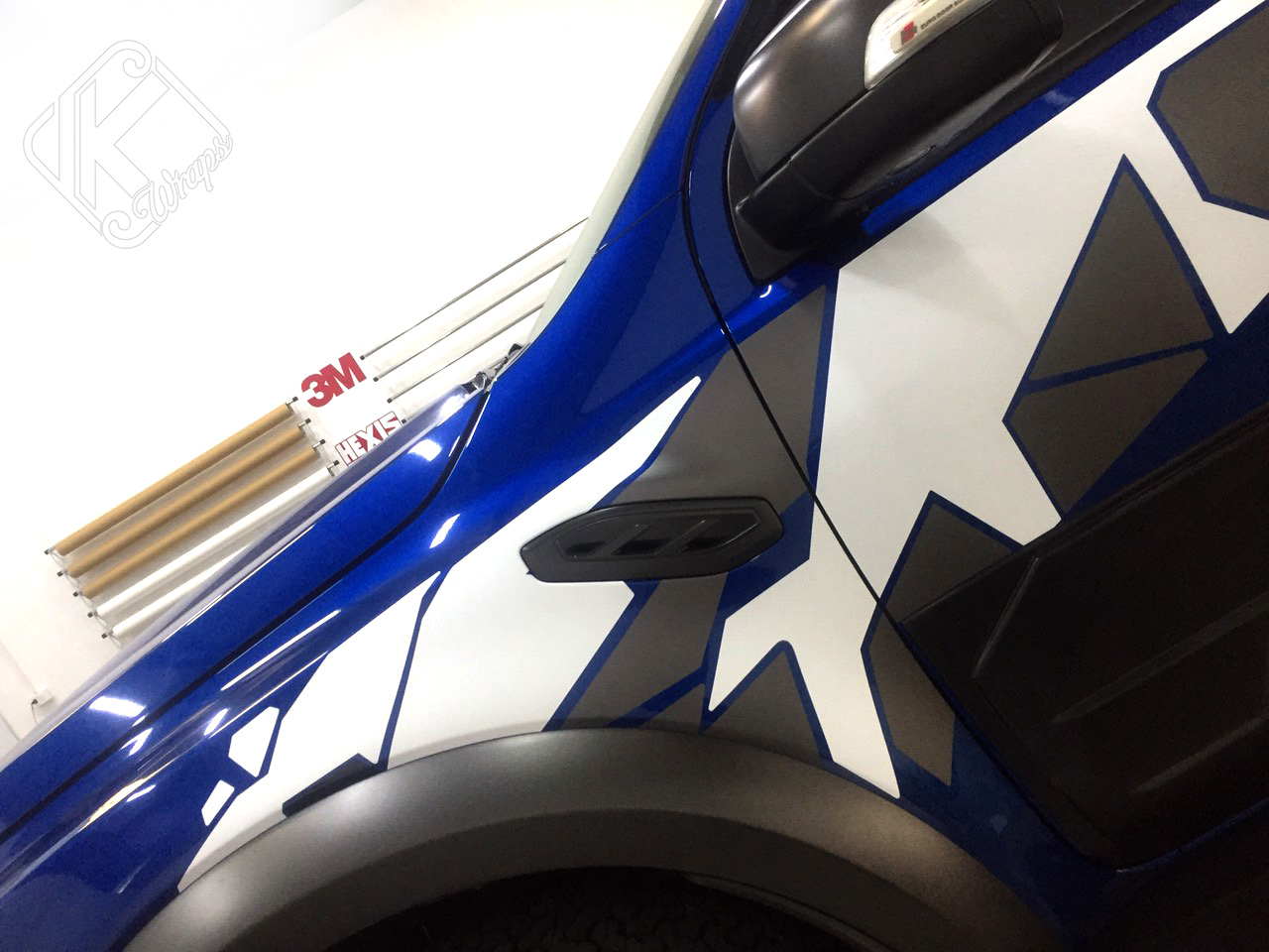 Decal dán xe Camo Raptor mix