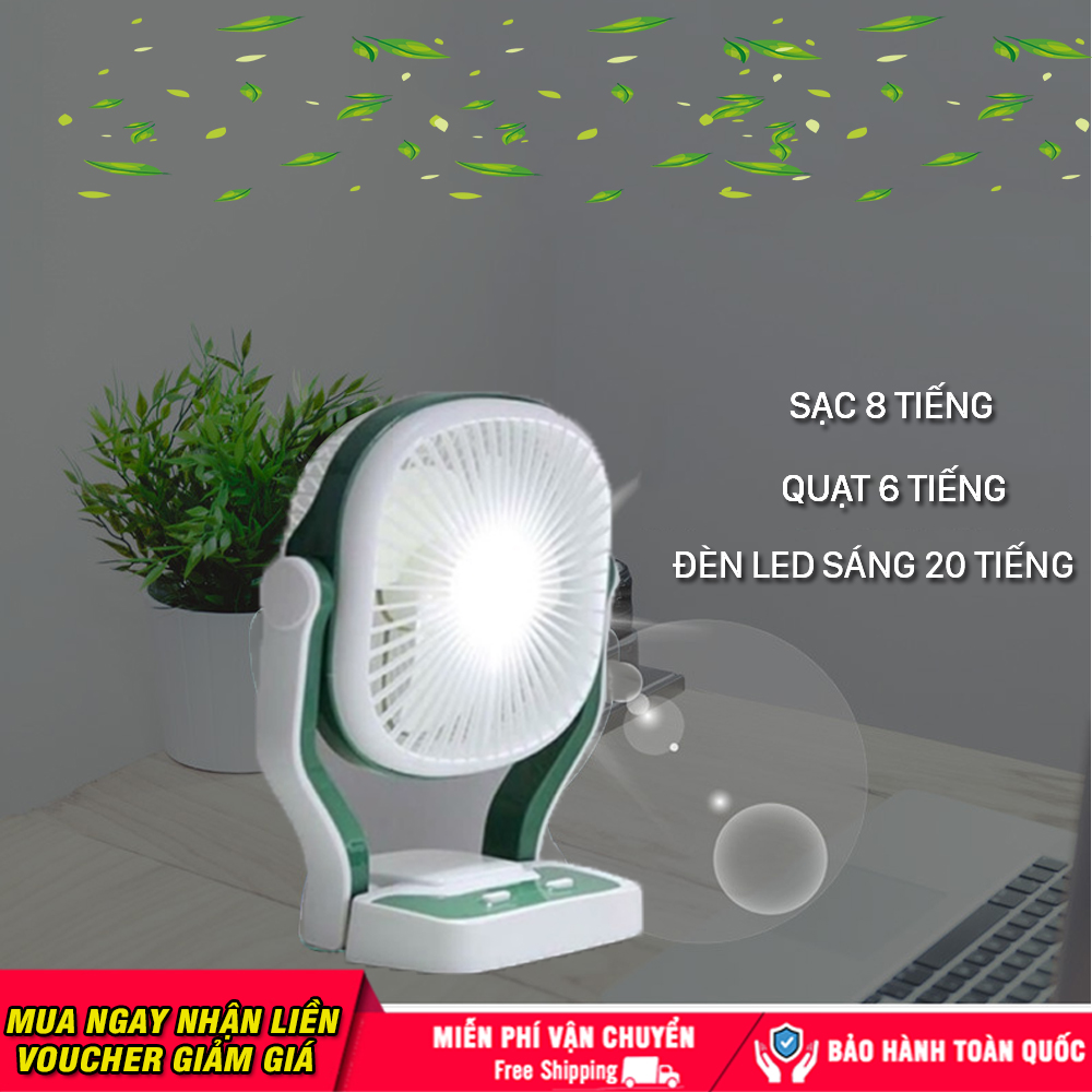 Quạt tích điện sạc pin CMD-201