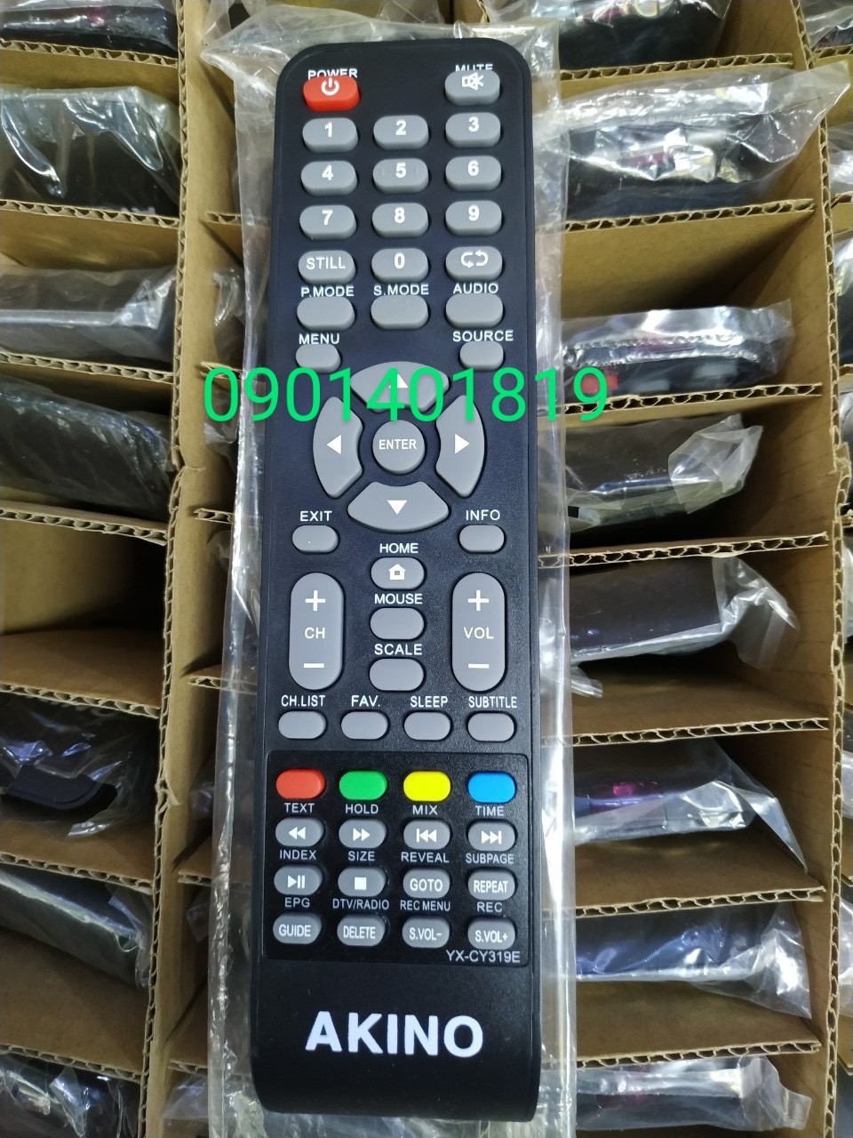 Điều khiển tivi akino pa - 32tda - hàng chính hãng mới