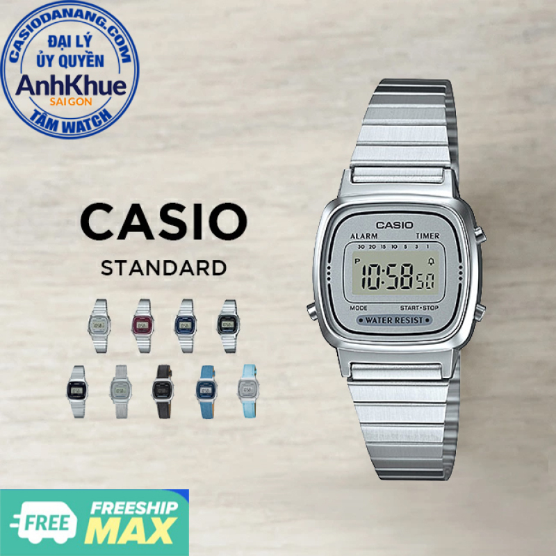 Đồng hồ nữ Casio Standard chính hãng Anh Khuê LA670 Series
