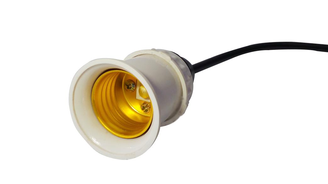 [HCM]Bộ 2 đuôi đèn treo tiêu chuẩn kín nước E27 Trắng