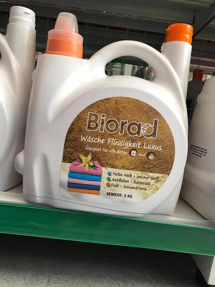 nước giặt biorad