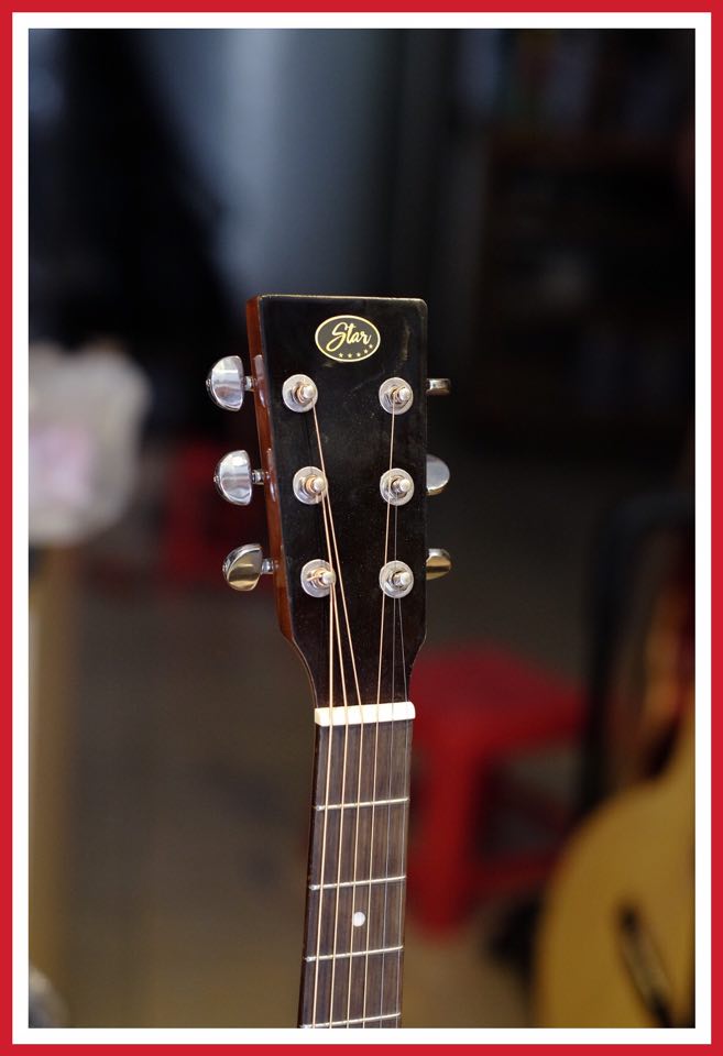Đàn Guitar fullsolid Có EQ Star-02CE