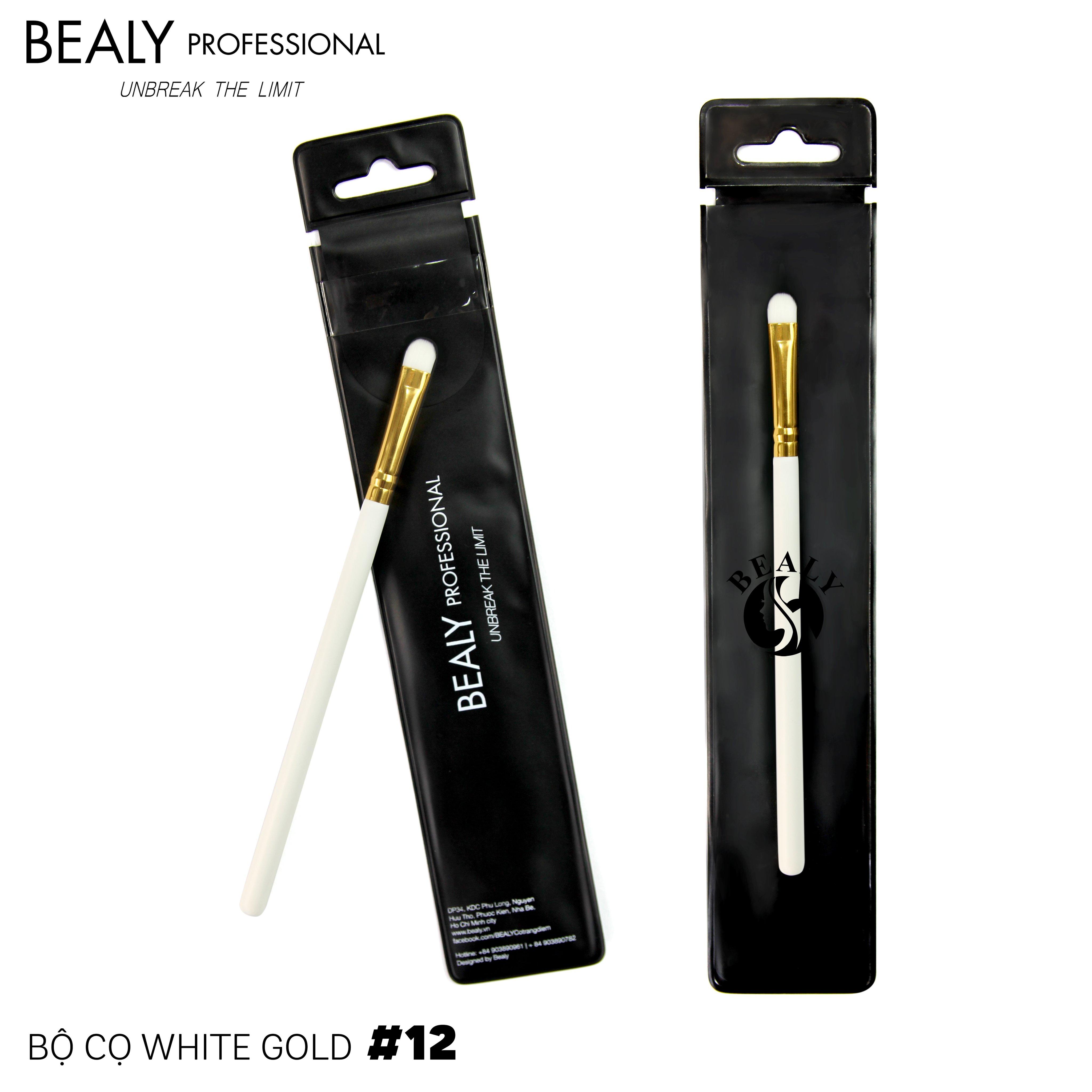 CỌ MẮT BẢN DẸT WHITE GOLD N0.12