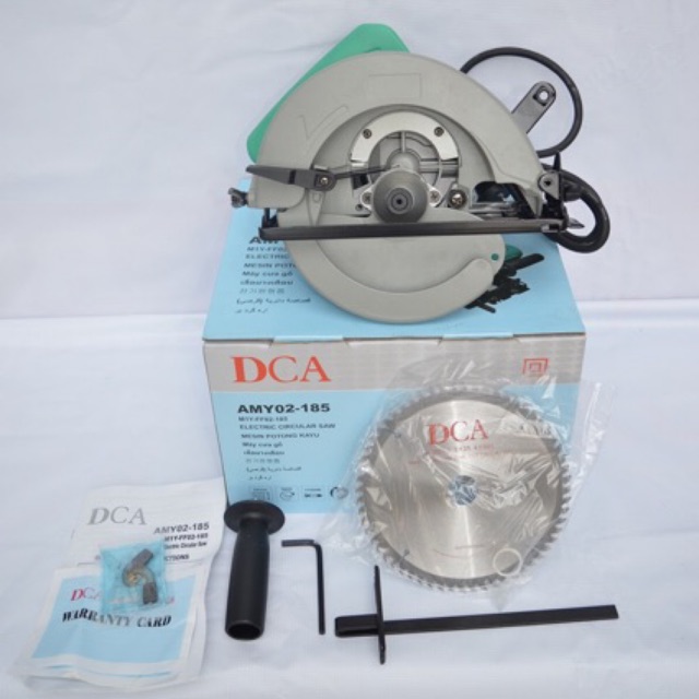Máy cưa gỗ dca 1100w - 185m amy02-185