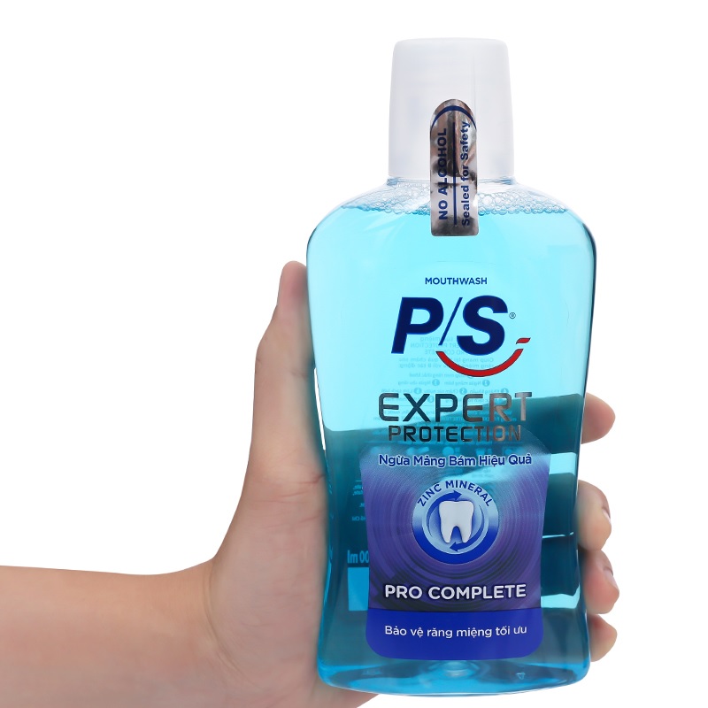 Nước súc miệng P/S Pro Complete 500ml