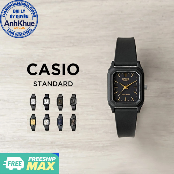 Đồng hồ nữ dây nhựa Casio Standard chính hãng Anh Khuê LQ-142 Series