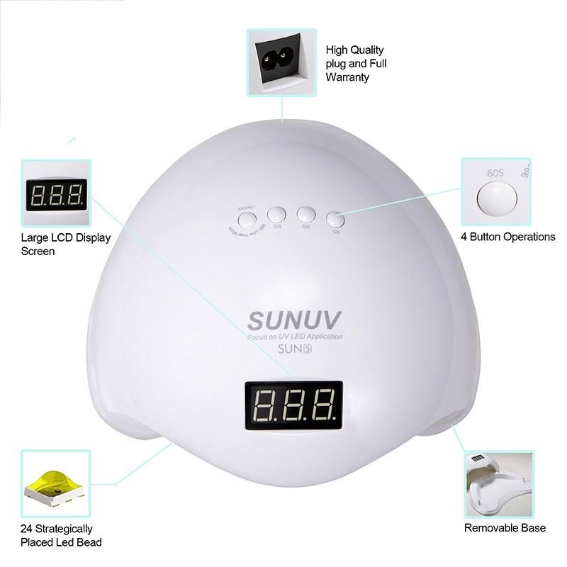 Máy hơ gel sun 5 48w