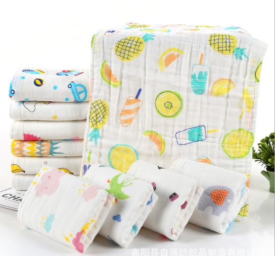 Khăn mặt xô 6 lớp Xuất Nhật cho bé
