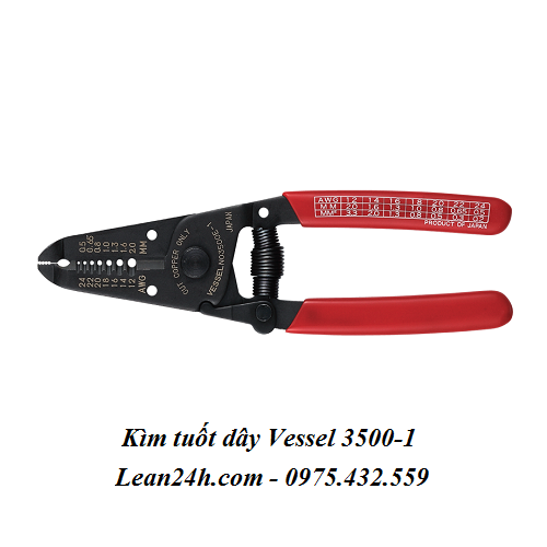 Kìm tuốt dây Vessel 3500E-1 (Japan)