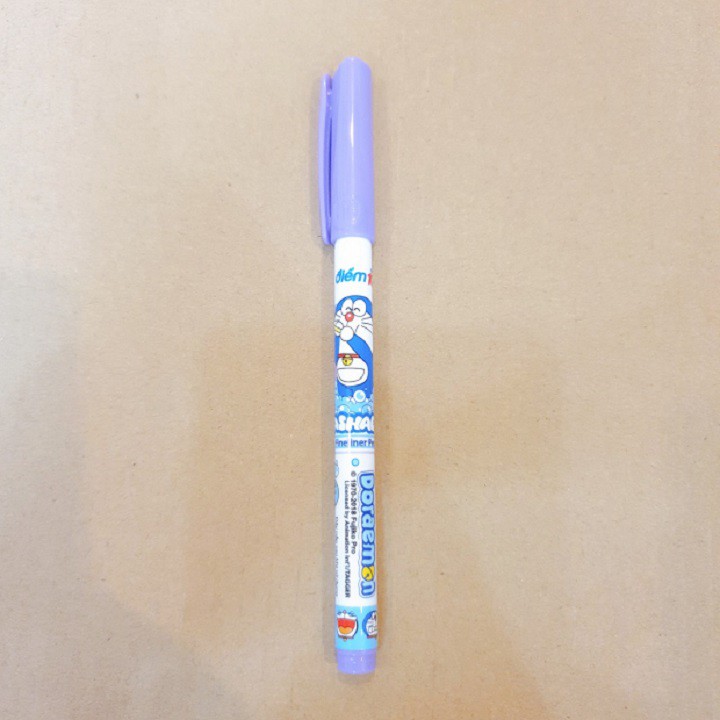 Hộp 10 cây Bút lông kim Doraemon TP-FL08/DO mực Tím