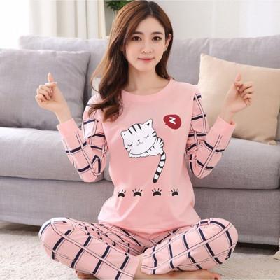 Bộ dài tay mùa thu sọc kẻ ngang cá tính