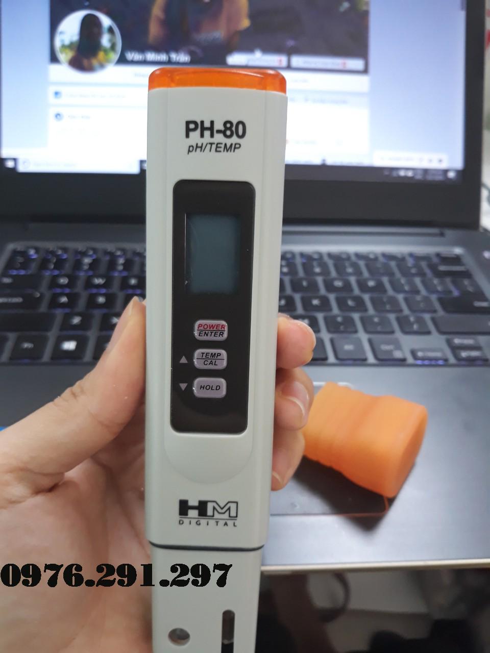 [HCM]Bút đo PH nước - PH80 HMD - Mỹ