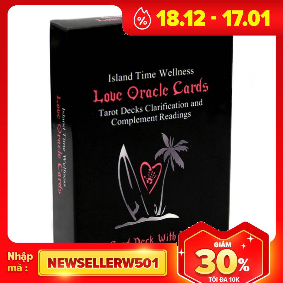 Bộ Tarot Love Oracle Cards M11 Island Time Wellness Bài Bói New
