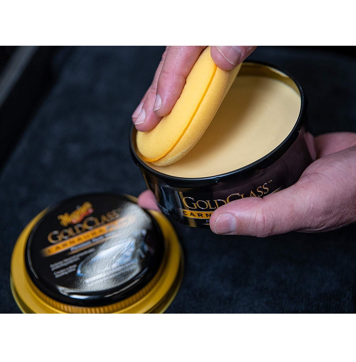 Meguiar's Wax đánh bóng xe dòng Gold Class - Gold Class Carnauba Plus Premium Paste Wax - G7014J, 11 oz, 311g