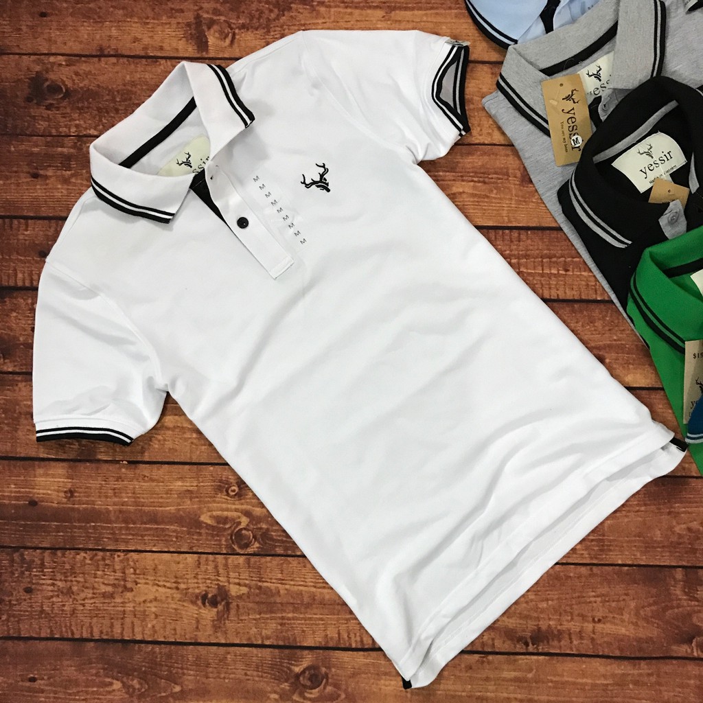 Áo thun nam POLO vải cá sấu cotton cao cấp ngắn tay cực sang trọng lịch lãm