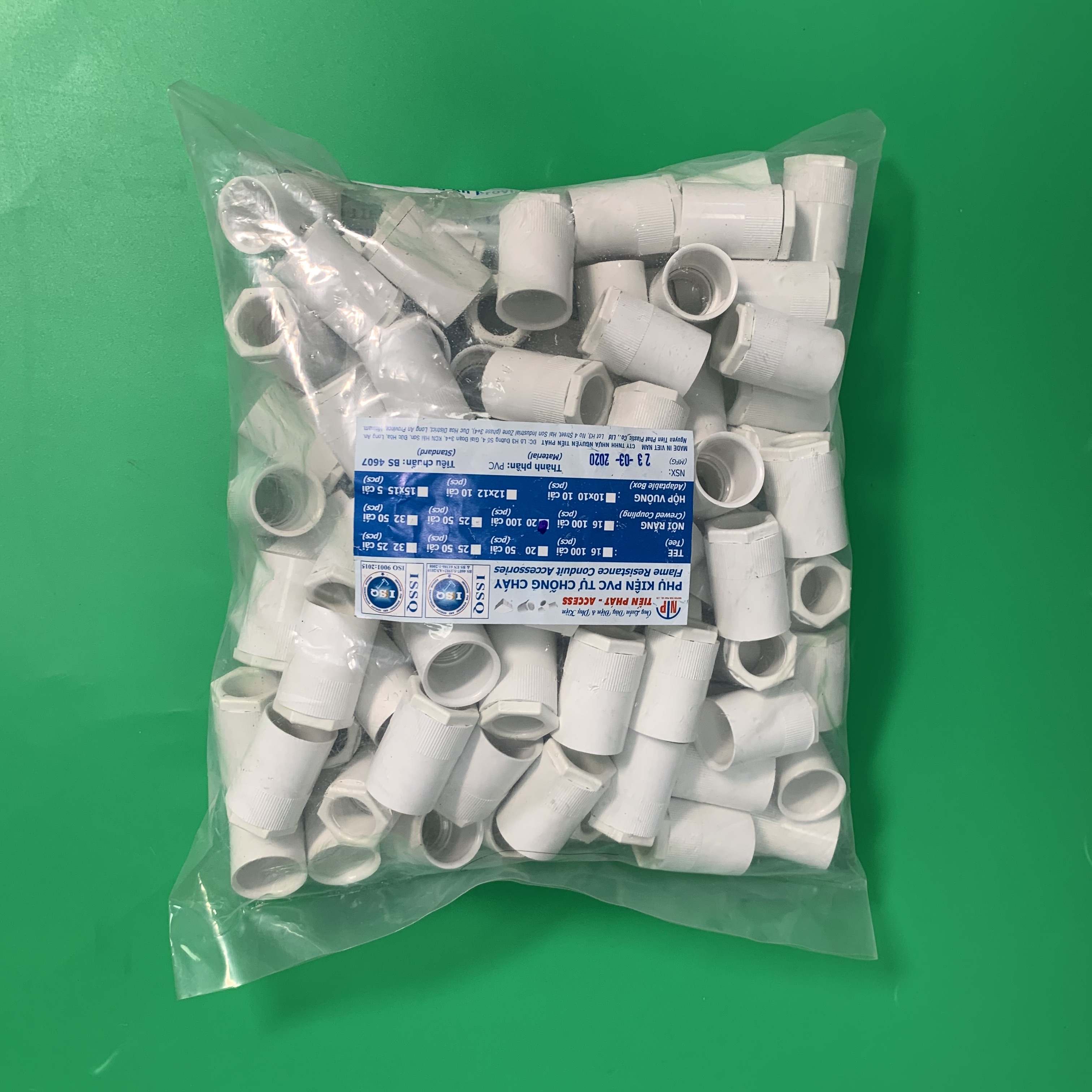 [HCM]Nối răng khớp ống  ⌀20- 50 cái / Bịch